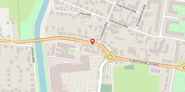 Karte der Umgebung von Kremmener Straße 47, 16515 Oranienburg