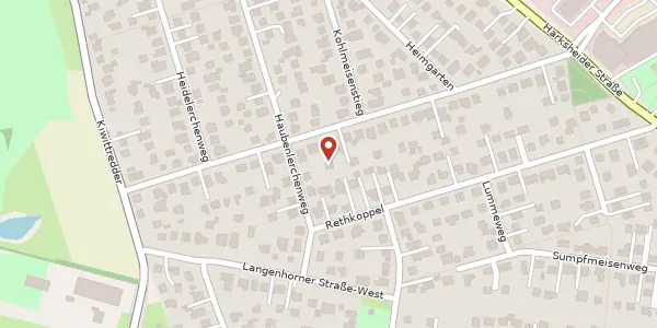 Karte der Umgebung von Sandkuhlenkoppel 39a, 22399 Hamburg