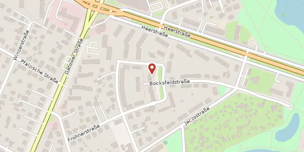 Karte der Umgebung von Bocksfeldplatz 16, 13595 Berlin