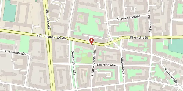 Karte der Umgebung von Karl-Theodor-Str. 63, 80803 München