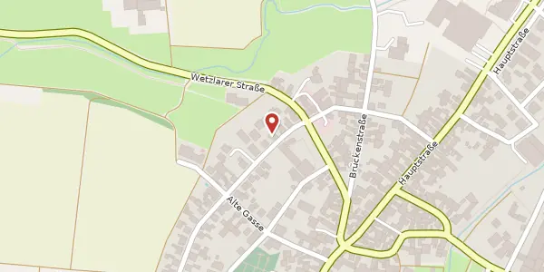 Karte der Umgebung von Schulstraße 8, 35625 Hüttenberg