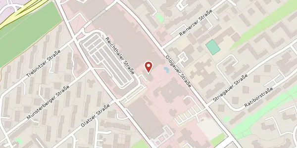 Karte der Umgebung von Glogauer Str. 46-48, 90473 Nürnberg