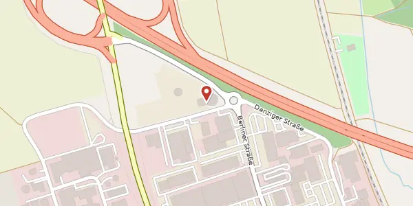 Karte der Umgebung von Berliner Str. 34, 89250 Senden