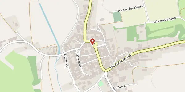 Karte der Umgebung von Marktplatz 84, 98663 Ummerstadt