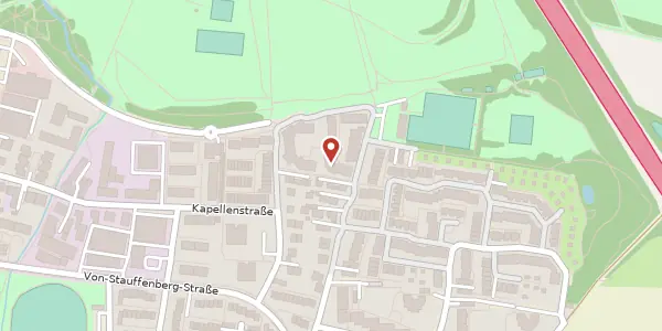 Karte der Umgebung von Truderinger Str. 55, 82008 Unterhaching
