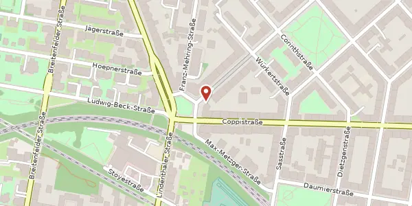 Karte der Umgebung von Heinrich-Budde-Straße 2, 04157 Leipzig