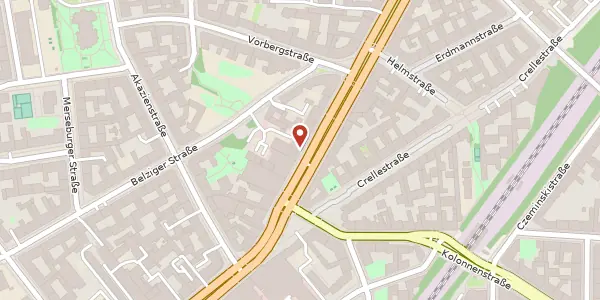 Karte der Umgebung von Hauptstraße 15, 10827 Berlin