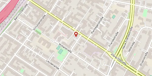 Karte der Umgebung von Breite Straße 1, 12167 Berlin