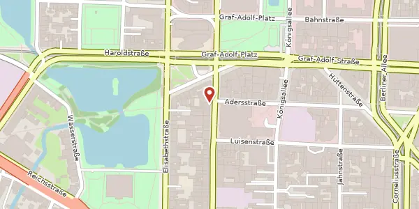 Karte der Umgebung von Friedrichstr. 7, 40217 Düsseldorf