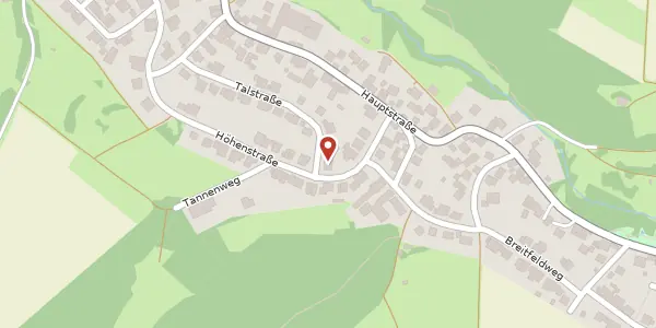 Karte der Umgebung von Höhenstraße 6, 63829 Krombach