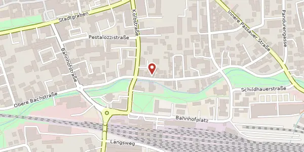 Karte der Umgebung von Mittlere Bachstr. 29, 94315 Straubing