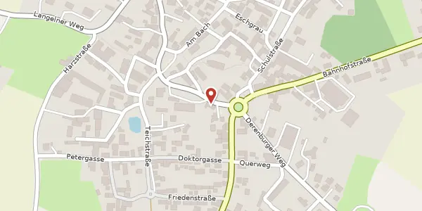 Karte der Umgebung von Rudolf-Breitscheid-Str. 5, 38855 Wernigerode