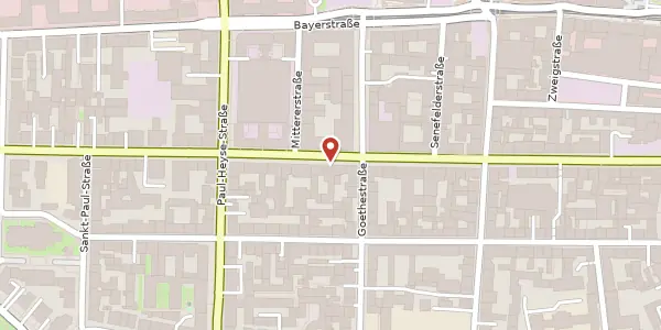 Karte der Umgebung von Schwanthalerstr. 49, 80336 München