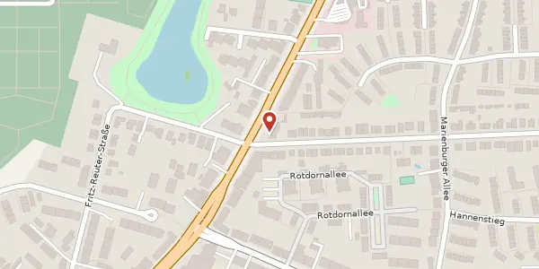 Karte der Umgebung von Bramfelder Chaussee 346, 22175 Hamburg