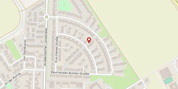 Karte der Umgebung von Georg-Meistermann-Straße 5, 50859 Köln