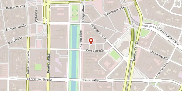 Karte der Umgebung von Königsallee 30, 40212 Düsseldorf