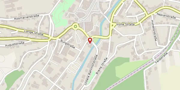 Karte der Umgebung von Untere Bahnhofstr. 10, 06333 Hettstedt