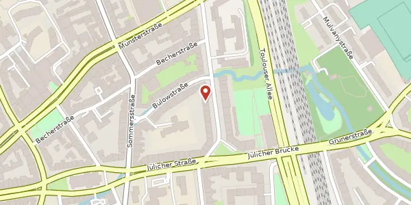 Karte der Umgebung von Yorkstr. 14, 40476 Düsseldorf