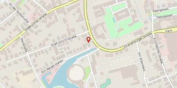Karte der Umgebung von Julianenburger Str. 19, 26603 Aurich