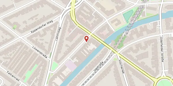 Karte der Umgebung von Hegestraße 52, 20251 Hamburg