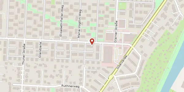 Karte der Umgebung von Lausanner Straße 62, 12205 Berlin