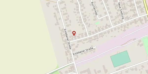 Karte der Umgebung von Gartenstraße 23, 06246 Bad Lauchstädt
