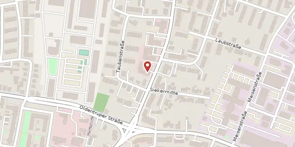 Karte der Umgebung von Otto-Brenner-Str. 126 a, 33607 Bielefeld
