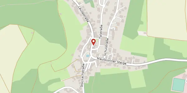 Karte der Umgebung von Leuzestraße 6, 75438 Knittlingen