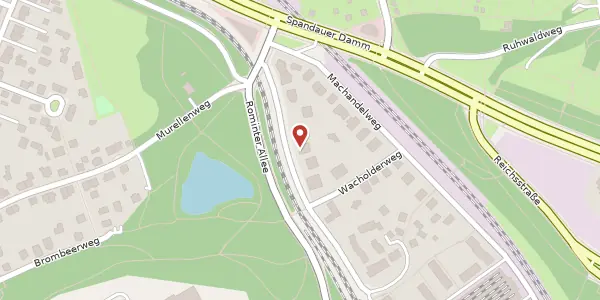 Karte der Umgebung von Jasminweg 5, 14052 Berlin