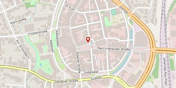 Karte der Umgebung von Markt 16, 46282 Dorsten