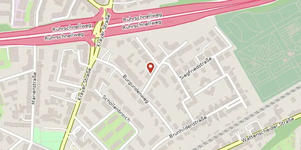 Karte der Umgebung von Guntherweg 1, 45307 Essen
