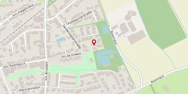 Karte der Umgebung von Seidenweberstr. 33a, 47839 Krefeld