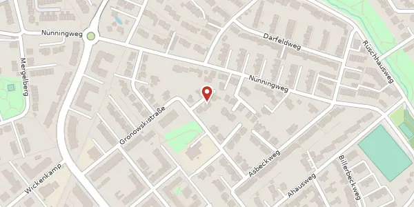 Karte der Umgebung von Gronowskistr. 45, 48161 Münster
