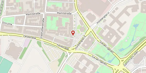 Karte der Umgebung von Karolinenstraße 3, 20357 Hamburg