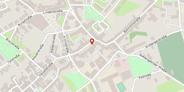 Karte der Umgebung von Hauptstraße 70, 99752 Bleicherode