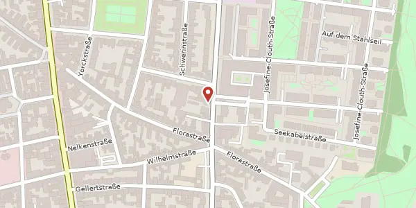 Karte der Umgebung von Niehler Str. 95, 50733 Köln