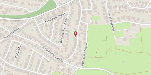Karte der Umgebung von Köhlstraße 26, 74074 Heilbronn