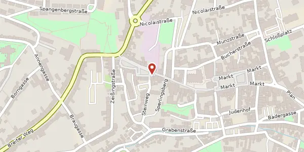 Karte der Umgebung von Sangerhäuser Str. 8/9, 06295 Lutherstadt Eisleben