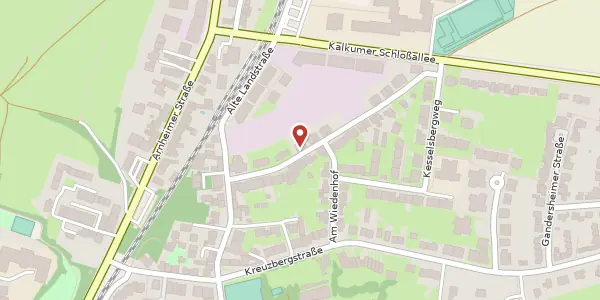Karte der Umgebung von Walburgisstr. 12, 40489 Düsseldorf