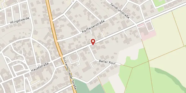 Karte der Umgebung von Simmernerstraße 20, 55481 Kirchberg
