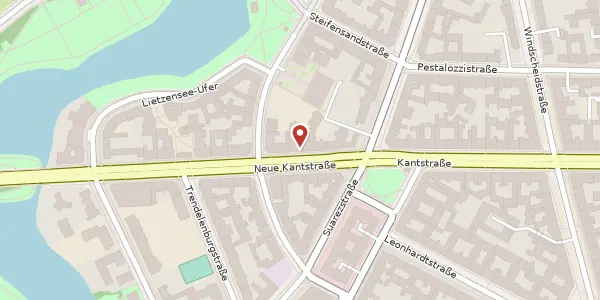 Karte der Umgebung von Neue Kantstraße 3, 14057 Berlin