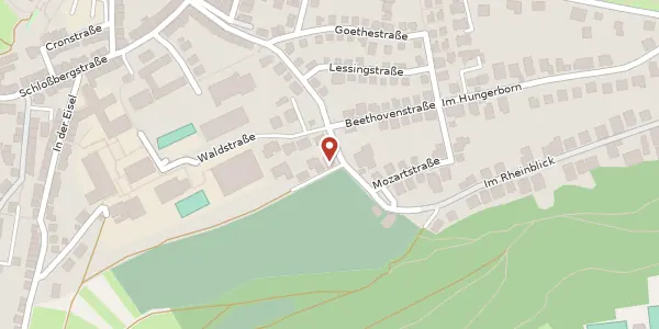 Karte der Umgebung von Waldstr. 44, 55411 Bingen am Rhein