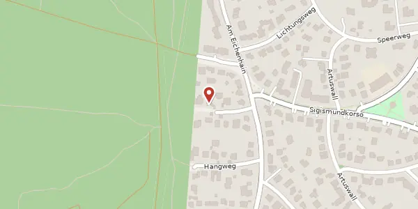 Karte der Umgebung von Wilsbergzeile 8, 13465 Berlin