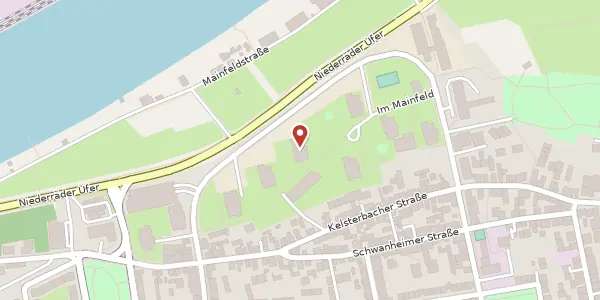 Karte der Umgebung von Im Mainfeld 19, 60528 Frankfurt