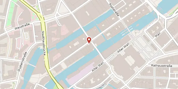 Karte der Umgebung von Neuer Wall 55, 20354 Hamburg