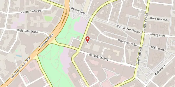 Karte der Umgebung von Neue Mainzer Str. 74, 60311 Frankfurt