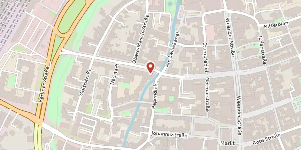 Karte der Umgebung von Goetheallee 7, 37073 Göttingen