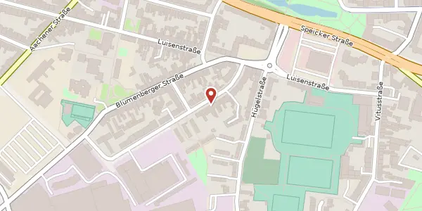 Karte der Umgebung von Leibnitzstr. 31, 41061 Mönchengladbach