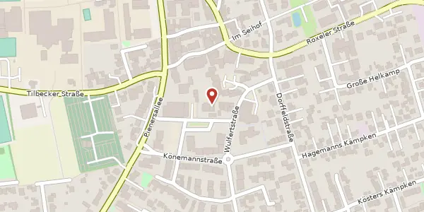 Karte der Umgebung von Pantaleonplatz 9, 48161 Münster
