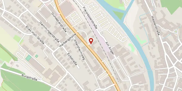 Karte der Umgebung von Weißenburger Str. 20, 85072 Eichstätt